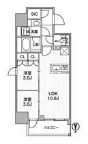 東京都大田区西蒲田7丁目（賃貸マンション2LDK・10階・40.01㎡） その2