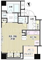 東京都品川区上大崎1丁目（賃貸マンション1K・10階・32.77㎡） その2