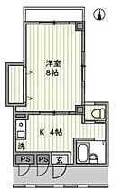 東京都大田区北糀谷1丁目11-3（賃貸マンション1K・10階・25.90㎡） その2