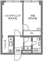 東京都港区高輪4丁目（賃貸マンション1LDK・6階・36.85㎡） その2