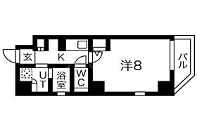 東京都大田区西蒲田7丁目（賃貸マンション1K・10階・25.33㎡） その2