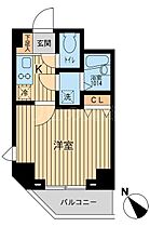 東京都世田谷区野沢2丁目（賃貸マンション1K・4階・23.36㎡） その2