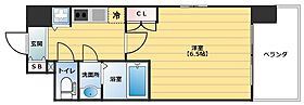 エス・キュート梅田東  ｜ 大阪府大阪市北区南扇町（賃貸マンション1K・8階・22.73㎡） その2