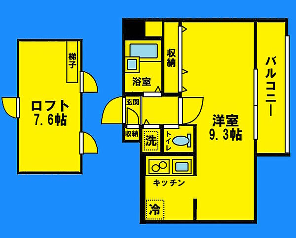 レニエ・ラ・ヴェルトゥ ｜東京都墨田区江東橋4丁目(賃貸マンション1K・11階・30.00㎡)の写真 その2