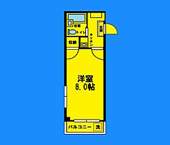 サニースポット 303 ｜ 東京都江東区白河3丁目18-2（賃貸マンション1R・3階・18.00㎡） その2