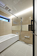 ◇Bath room◇機能性が高く、お手入れも簡単なTakara Standard社製のバスルームを採用。汚れが染み込まないホーロー素材の壁や浴槽、床材などもお手入れしやすい素材です。【※施工例】