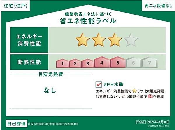 省エネ性能ラベル
