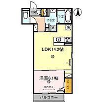 兵庫県西宮市中殿町（賃貸アパート1LDK・3階・48.65㎡） その2