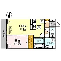 兵庫県西宮市中前田町（賃貸アパート1LDK・1階・41.53㎡） その2