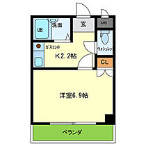 兵庫県西宮市今津曙町（賃貸マンション1K・3階・21.47㎡） その2