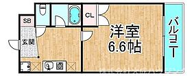 兵庫県西宮市羽衣町（賃貸マンション1K・2階・21.30㎡） その2