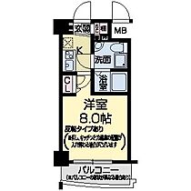 兵庫県西宮市甲子園高潮町（賃貸マンション1K・4階・23.80㎡） その2