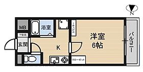 兵庫県西宮市今津上野町（賃貸マンション1K・4階・20.00㎡） その2