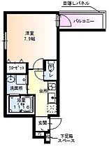 兵庫県西宮市浜脇町（賃貸アパート1K・1階・27.06㎡） その2