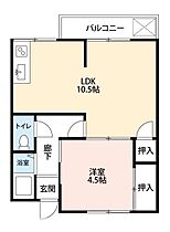 マンション空田  ｜ 兵庫県西宮市河原町（賃貸マンション1LDK・4階・33.00㎡） その2