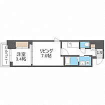 CAVANA本町  ｜ 大阪府大阪市中央区博労町1丁目（賃貸マンション1LDK・9階・34.11㎡） その2