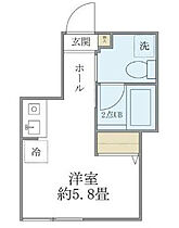 フェリーチェ高円寺D 302 ｜ 東京都杉並区高円寺北1丁目（賃貸アパート1R・3階・15.10㎡） その2