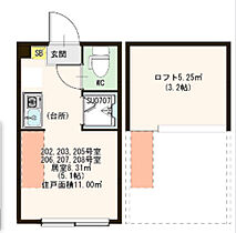 東京都新宿区中井2丁目（賃貸マンション1R・2階・11.10㎡） その2