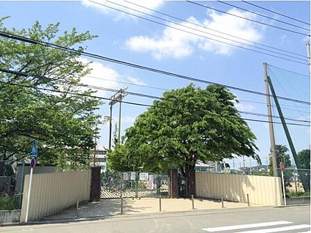 戸田市立新曽中学校(1245m)