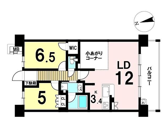 間取り ファミリアーレ尾頭橋 8階/-
