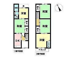 中川区二女子1丁目　中古一戸建て