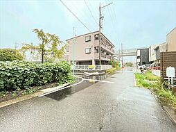 中川区春田4丁目 前面道路含む現地写真
