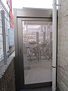 出し入れしやすい駐輪場になります。