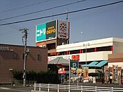 ヨシヅヤ蟹江専門店館　ニトリ、スポーツデポ、ダイソー、スポーツクラブアクトス、カルチャーセンターなどの複合商業施設になっています。 1500m