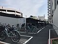 広々とした駐輪...