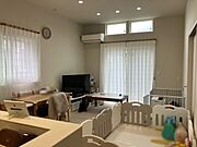 天井高約3ｍの解放感あふれるLD