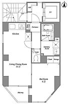 ラスパシオ蔵前レジデンス 201 ｜ 東京都台東区蔵前４丁目18-2（賃貸マンション1LDK・2階・40.00㎡） その2