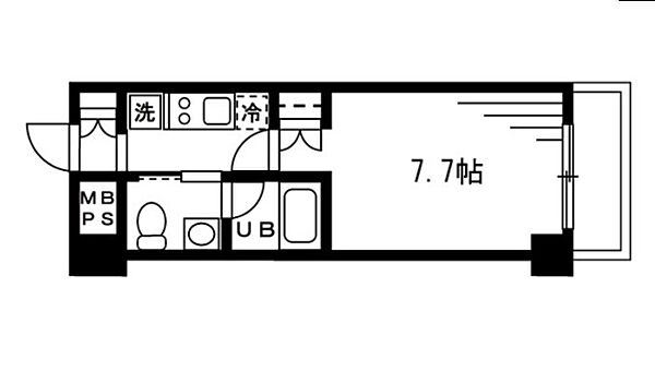 レジディア新宿イースト 204｜東京都新宿区新宿５丁目(賃貸マンション1K・2階・23.79㎡)の写真 その2