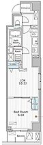 スカイ　ラ　トゥール蔵前 501 ｜ 東京都墨田区本所２丁目2-13番地（賃貸マンション1LDK・5階・40.20㎡） その2