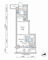 パークアクシス市谷左内町 208 ｜ 東京都新宿区市谷左内町29-2（賃貸マンション1LDK・2階・31.11㎡） その2