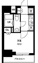 アーバンパークお花茶屋 1403 ｜ 東京都葛飾区宝町１丁目1-7（賃貸マンション1K・14階・21.00㎡） その2