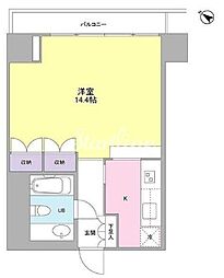 フォレストタウン参宮橋 1Kの間取図画像