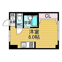 大栄マンション  ｜ 大阪府大阪市東淀川区下新庄1丁目（賃貸マンション1R・4階・21.00㎡） その2