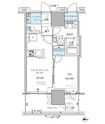 江東区大島4丁目マンション 1LDKの間取図画像