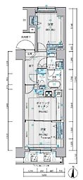 MAINSTAGE錦糸町8 2DKの間取図画像