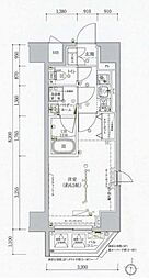 LUMMED大島 1Kの間取図画像