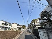 前面道路の写真