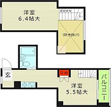 千寿シークVI(6)  ｜ 大阪府大阪市城東区蒲生３丁目（賃貸マンション2K・4階・37.50㎡） その2