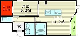 TRIBECA  ｜ 大阪府大阪市旭区森小路１丁目（賃貸アパート1LDK・2階・50.83㎡） その2