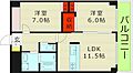 エーデル深江橋7階13.9万円