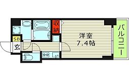 S-レジデンス緑橋駅前 1Kの間取図画像