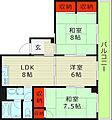 ヤマサ第4マンション4階7.3万円