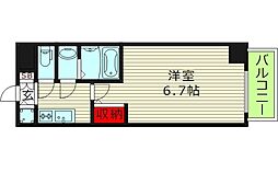 S-RESIDENCEMIYAKOJIMALux 1Kの間取図画像