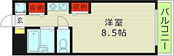 サウスベイ京橋 1Kの間取図画像