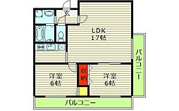 パラドリーム・IB 3LDKの間取図画像