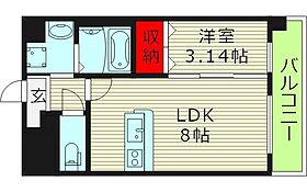 アート新森  ｜ 大阪府大阪市城東区古市３丁目（賃貸マンション1LDK・2階・28.30㎡） その2